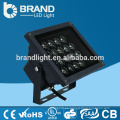 Fábrica de Zhongshan 50W negro luz de inundación LED RGB